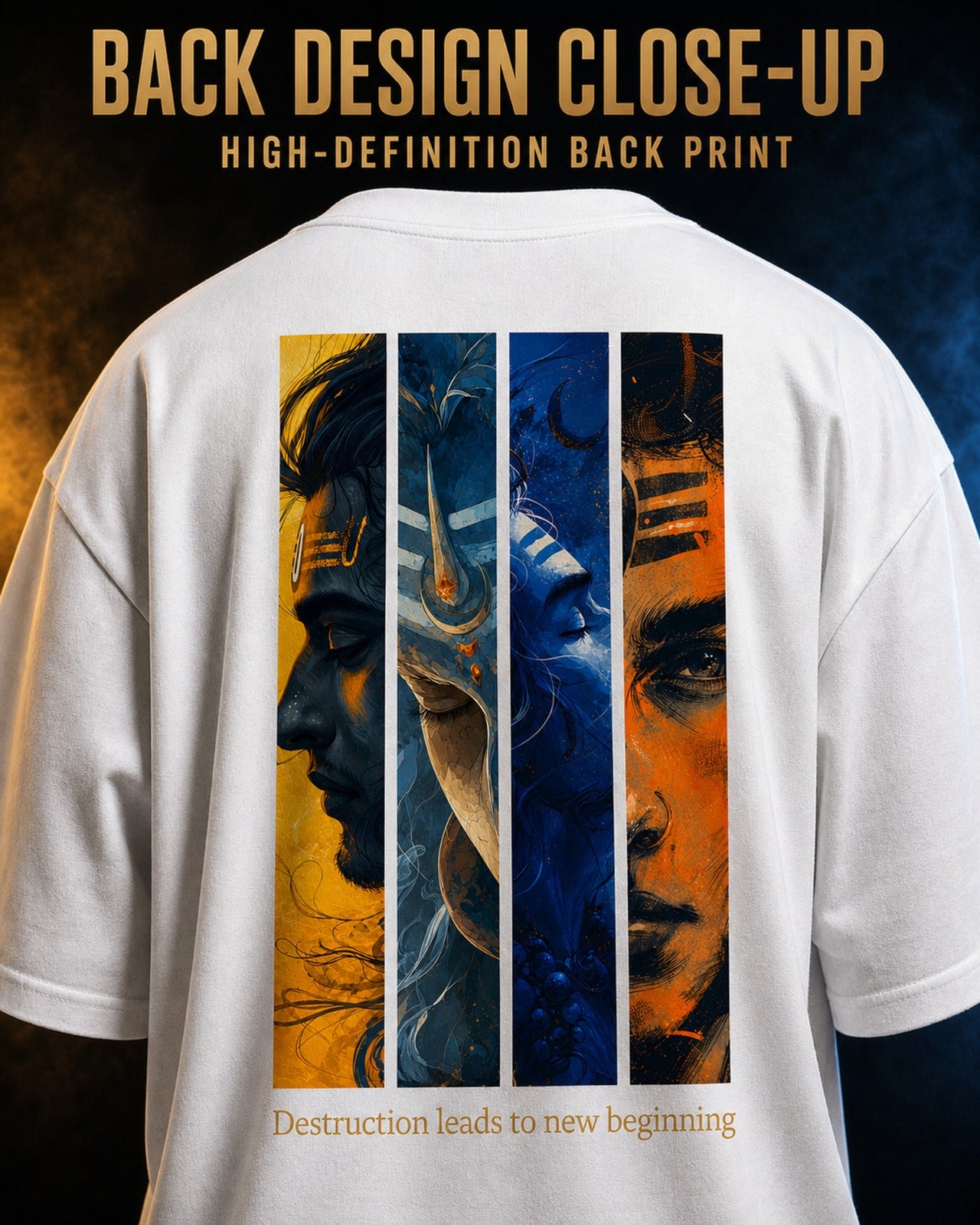 Shiva inner Power Oversized Standard T-Shirt