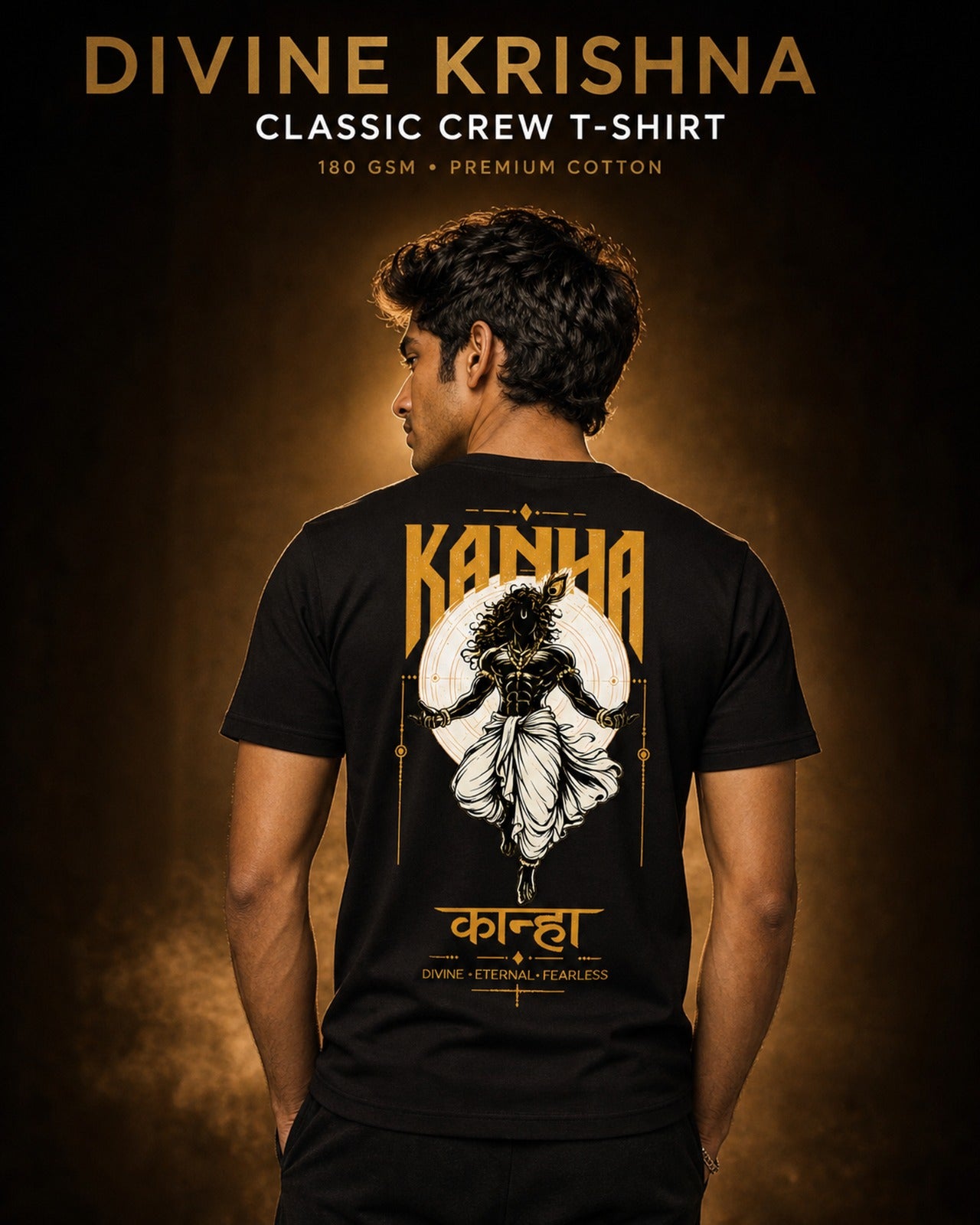 Divine Krishana Classic Crew T-Shirt