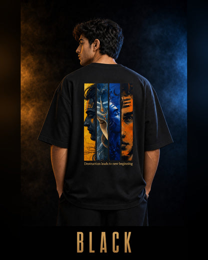 Shiva inner Power Oversized Standard T-Shirt