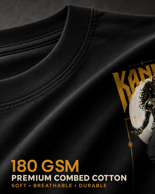 Divine Kanha Lord Krishna Printed Classic Crew T-Shirt – Unisex