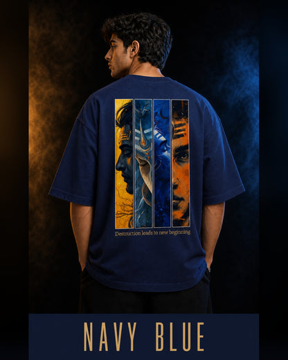 Shiva inner Power Oversized Standard T-Shirt
