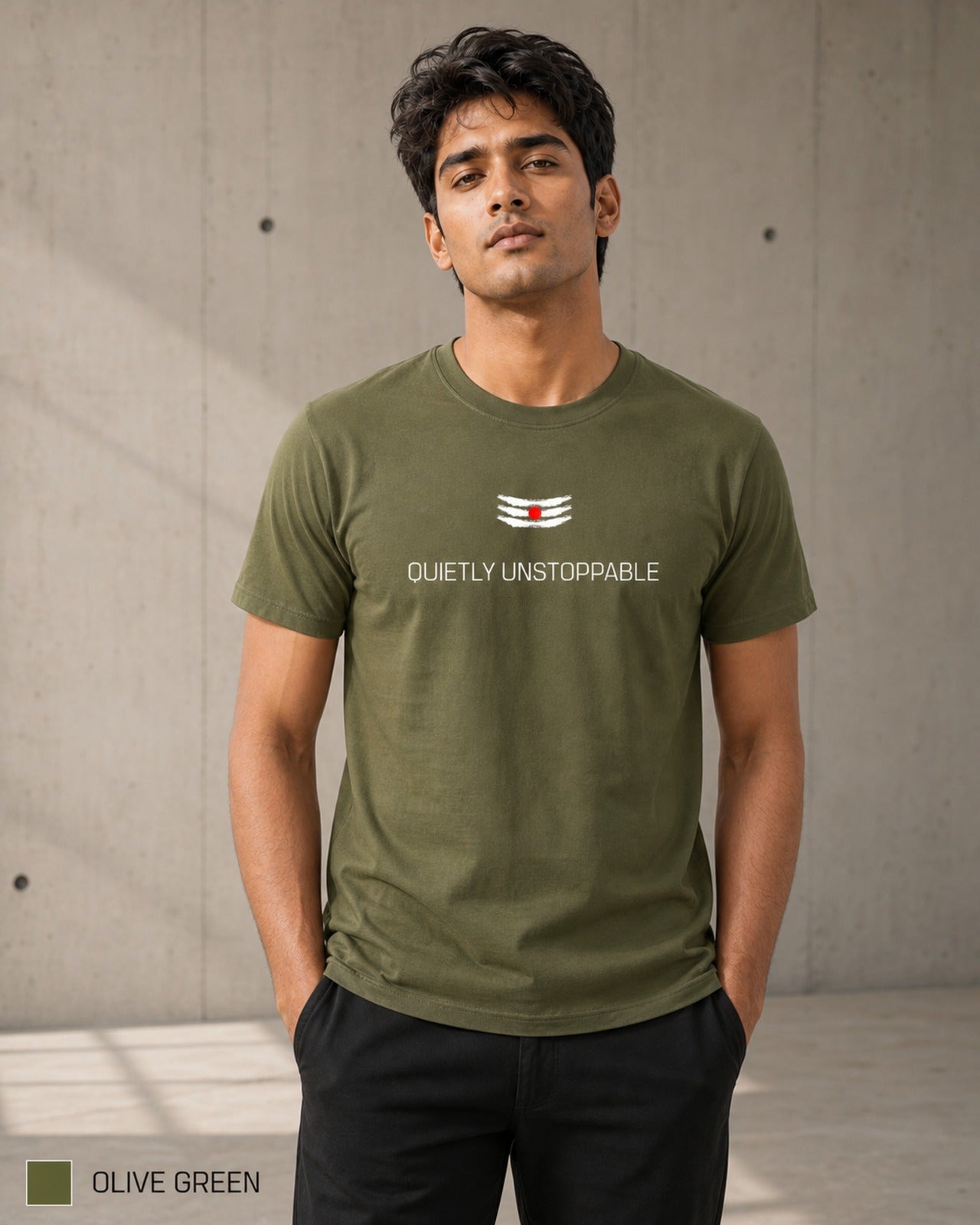 Quietly Unstoppable Unisex Classic Crew T-Shirt