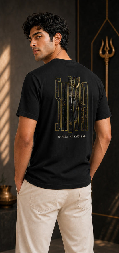 Shiva Typography Classic Crew T-Shirt
