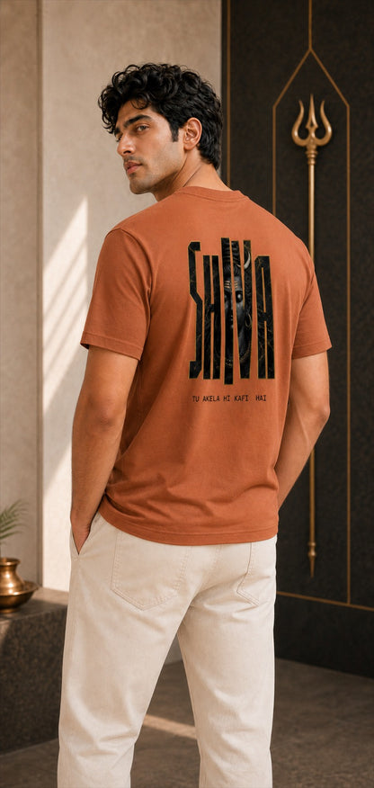Shiva Typography Classic Crew T-Shirt