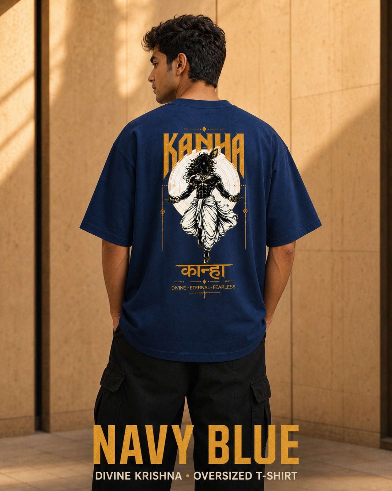 Divine Krishana Oversized Standard T-Shirt