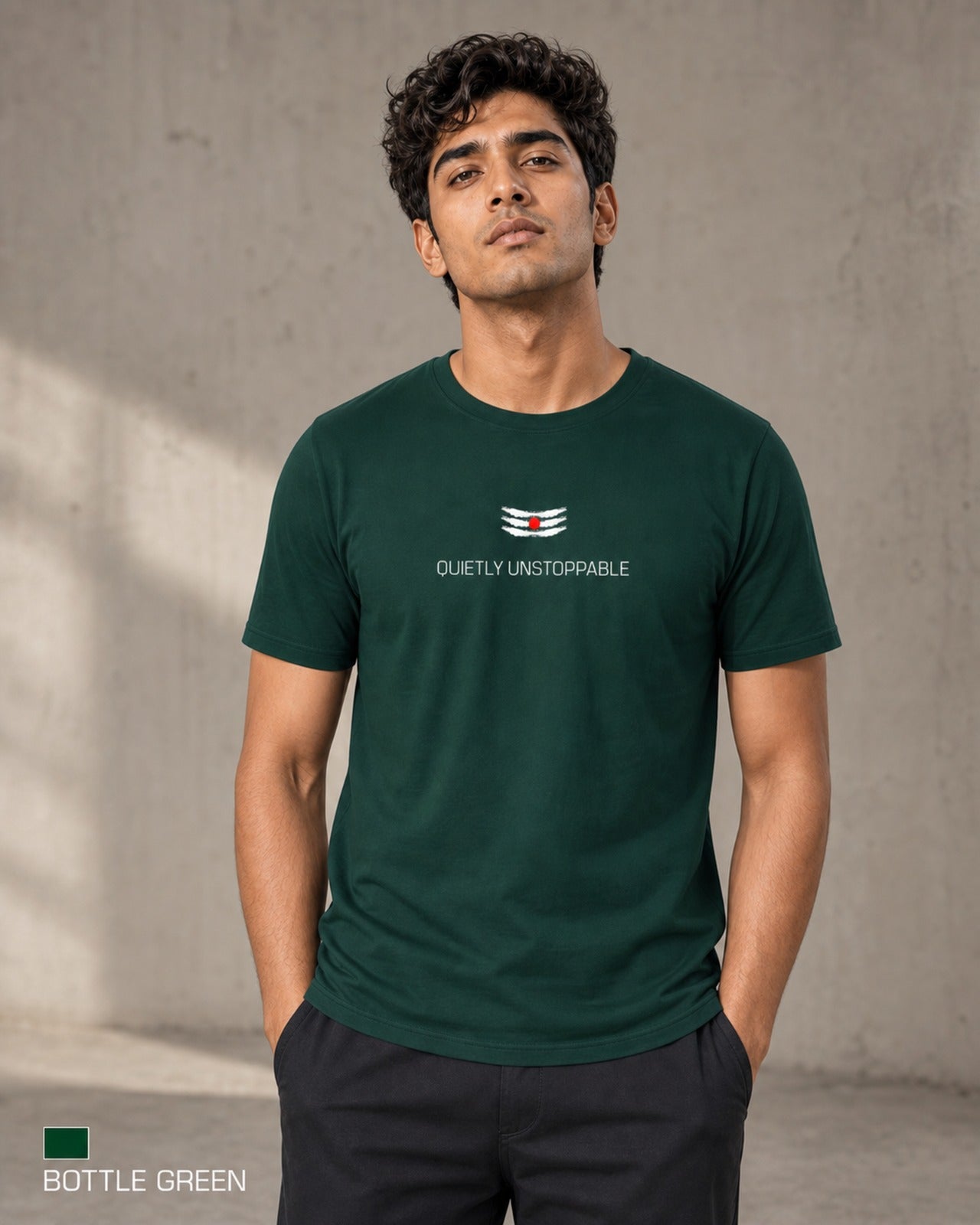 Quietly Unstoppable Unisex Classic Crew T-Shirt
