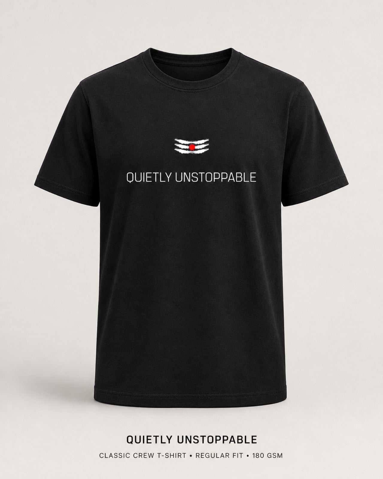 Quietly Unstoppable Unisex Classic Crew T-Shirt