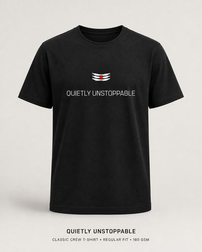Quietly Unstoppable Unisex Classic Crew T-Shirt