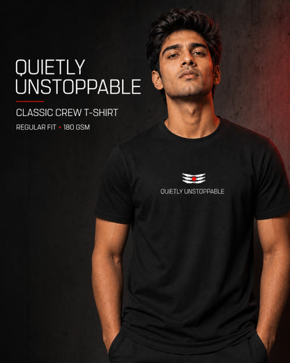 Quietly Unstoppable Unisex Classic Crew T-Shirt
